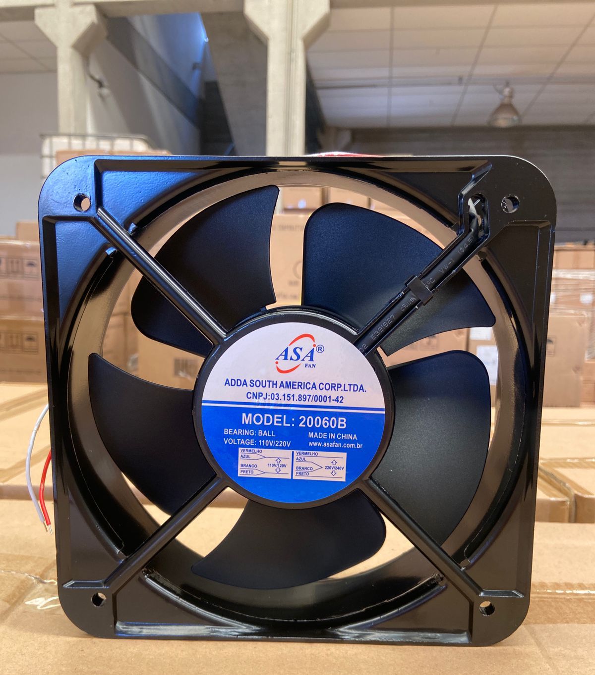 A201 — Microventilador AC 200×200×60mm