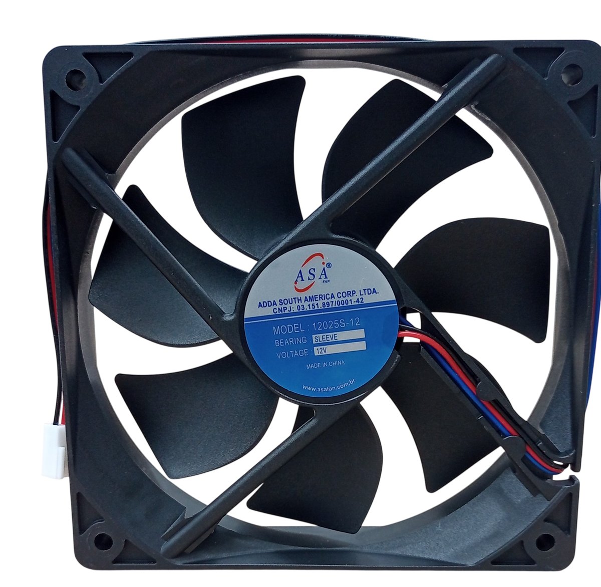 D121 — Microventilador DC 120×120×25mm