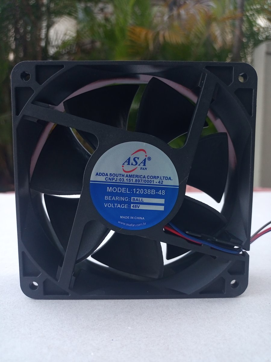D125 — Microventilador DC 120×120×38mm