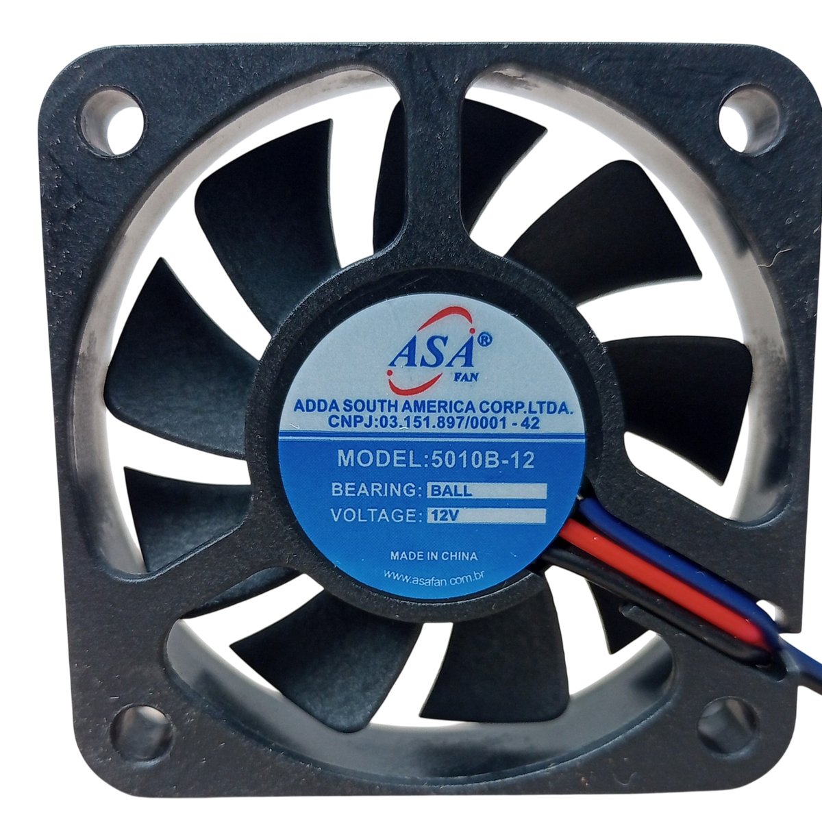 D52 — Microventilador DC 50×50×10mm