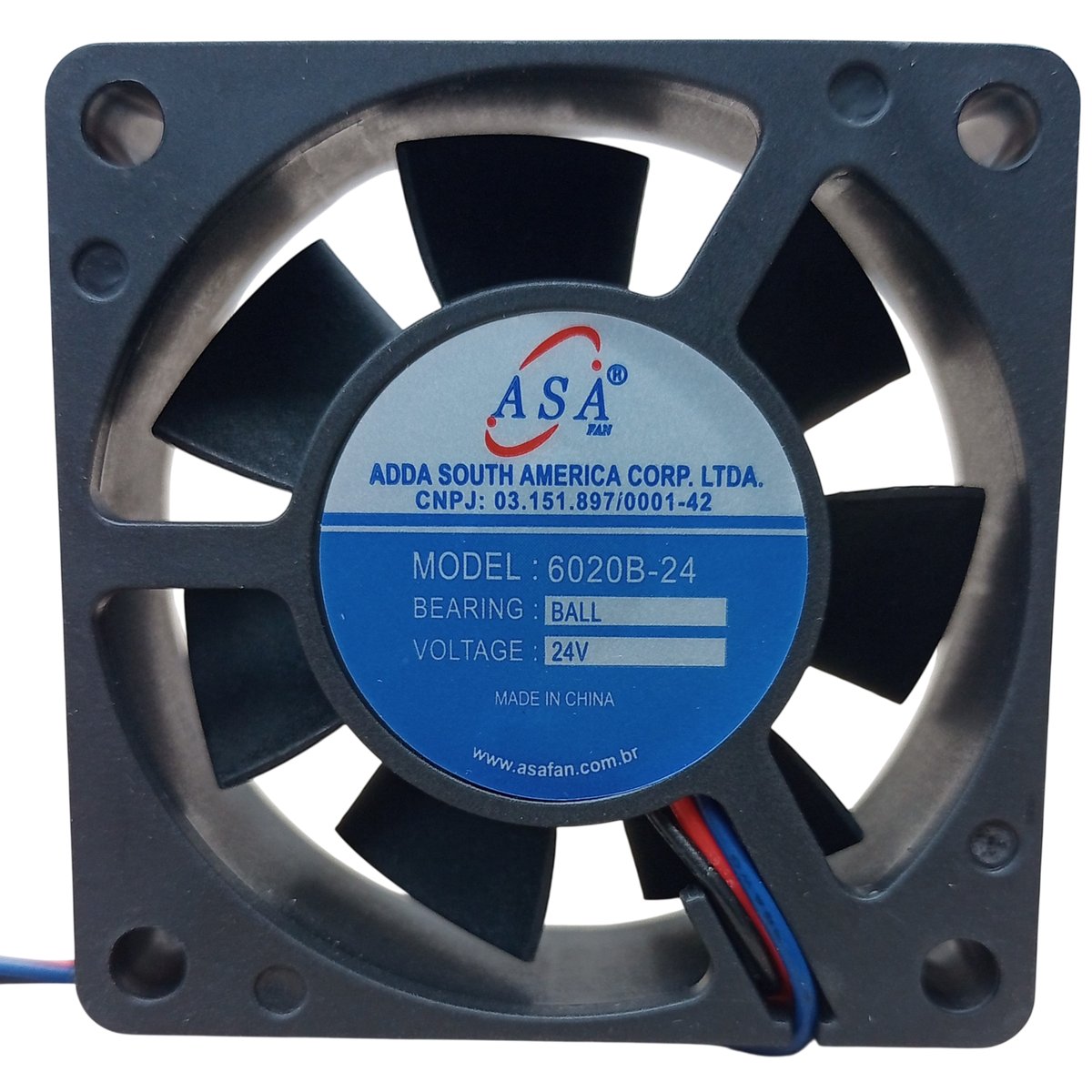 D67 — Microventilador DC 60×60×20mm