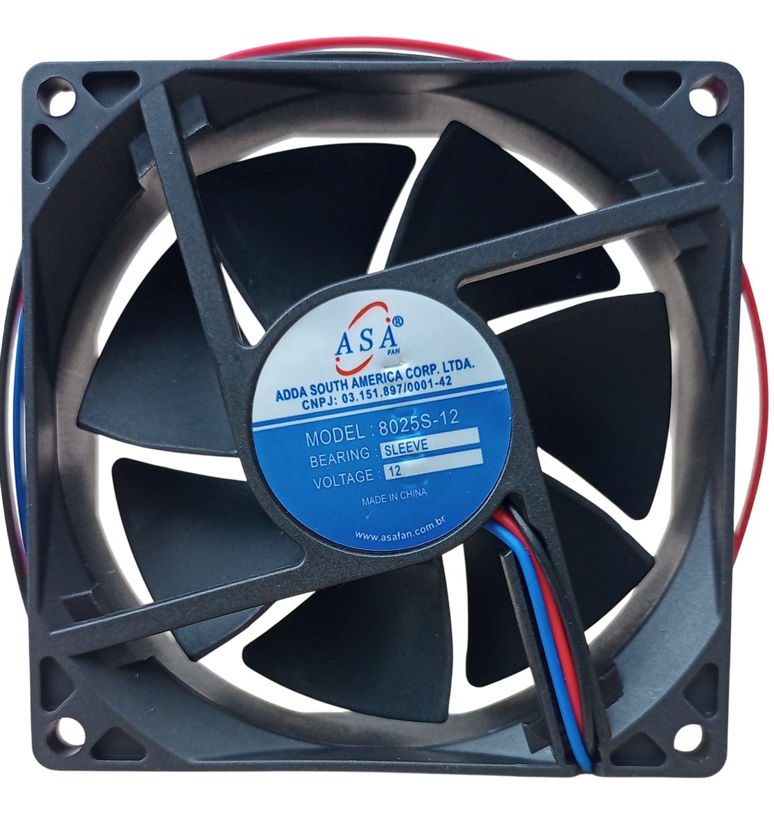 D81 — Microventilador DC 80×80×25mm