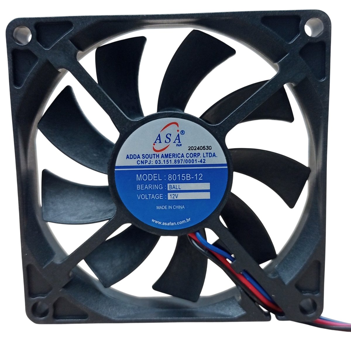D86 — Microventilador DC 80×80×15mm