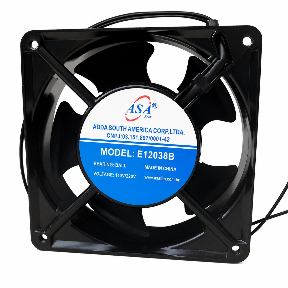 E122 — Microventilador AC 120×120×38mm
