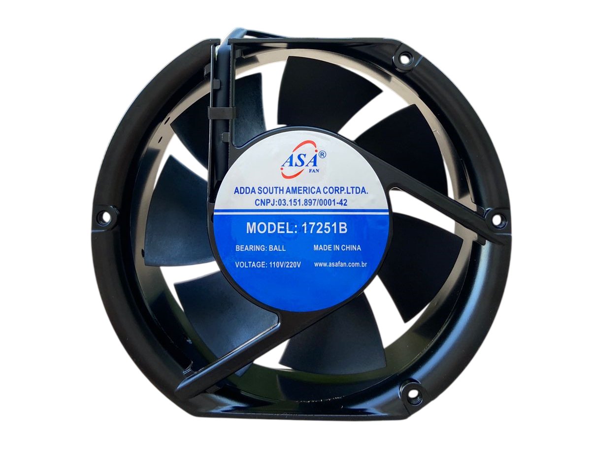 E171 — Microventilador AC 172×150×53mm